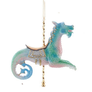 Carousel Horse Jumper Ornament Clydsedale Sea Serpine Prancer Swan Chariot E1133