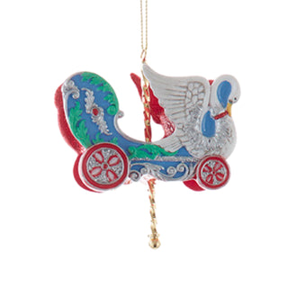 Carousel Horse Jumper Ornament Clydsedale Sea Serpine Prancer Swan Chariot E1133