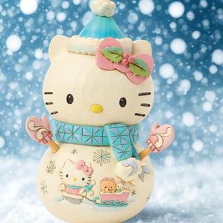 Sanrio Hello Kitty Snowman Figurine 6017555