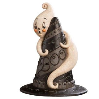 Johanna Parker Resin Hugga-Boo Hat Spook Figurine JP3030