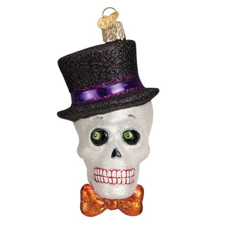 Halloween Top Hat Skeleton Ornament 26068