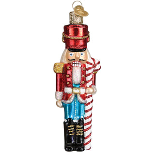 Peppermint Nutcracker Ornament 44082