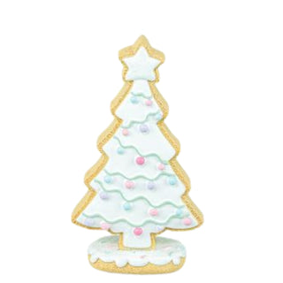 Pastel Candied Sweet Shop Christmas Confections White Bulb Pastry Tree
