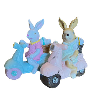 Hanna's Handiworks Easter Bunny Scooter Car Set 64422