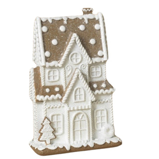 Brown Frosted Brown 2 story Gingerbread House