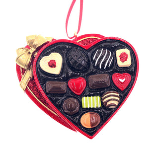 Heart Shape Chocolate Box Ornament A2410 Food Glamour Valentines