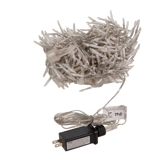 16' 480-Light RGB 3MM LED Twinkle Cluster Garland With Clear Wire AD1049RGB