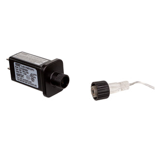 16' 480-Light RGB 3MM LED Twinkle Cluster Garland With Clear Wire AD1049RGB