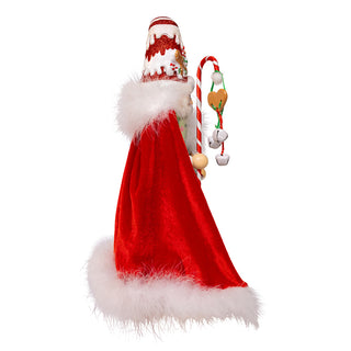 15" Hollywood Nutcrackers™ Gingerbread Candy Santa Nutcracker HA0766