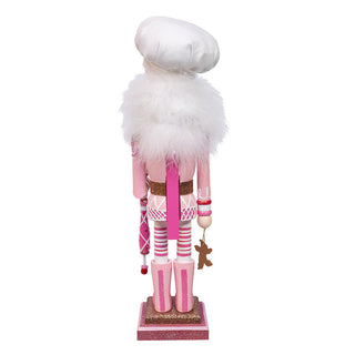 Hollywood Nutcrackers™ Pink Gingerbread Baker Nutcracker HA0783