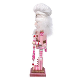 Hollywood Nutcrackers™ Pink Gingerbread Baker Nutcracker HA0783