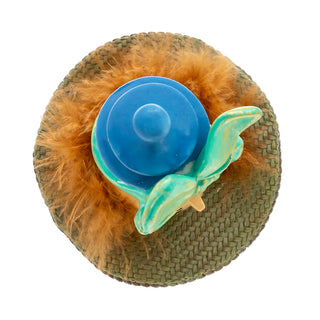 Kurt Adler Holly Hats™ Alice in Wonderland Happy Hatter Hat Ornament HAT0007