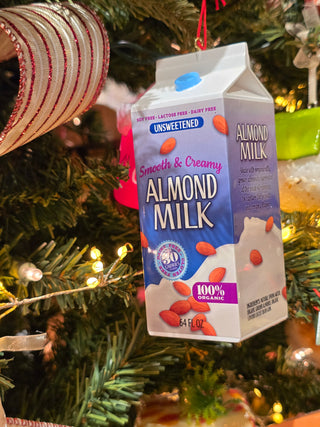 Christmas Food and Drinks Milk Carton Ornament Set J9236 Food Gourmet
