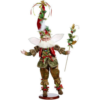 Signed Collector's Edition Holly and Ivy Fairy on Base