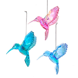 Iridescent Color Hummingbird Ornaments T3782 Flights of Fancy