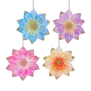 Colorful Flower Ornament Set T3783 Flights of Fancy