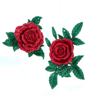 Rose Clip Ornament Set T3822 Alice in Wonderland