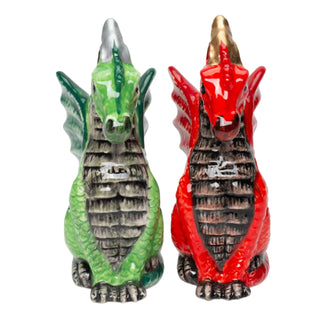 Cosmos Medieval Dragon Salt and Pepper Shaker Set