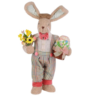 Karen Didion 24" Easter Mr. Coral Bunny SP041