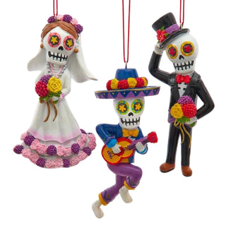 Day Of The Dead Skeleton Ornaments J8835