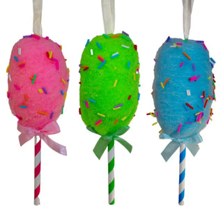 Cotton Candy Sprinkles Ornament Set of 3