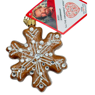 4" Gingersnap Ornament by Heartfully Yours