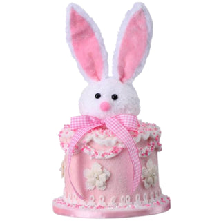 Pastel Pink Easter Vintage Easter Bunny Cake Set MT26327