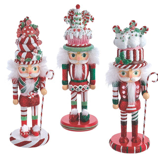 Hollywood Nutcrackers™ Candy and Cake Hat Nutcracker HA0576