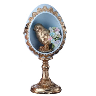 Regency 7" Resin Egg Pedestal w/ Bunny or Chick MT26230