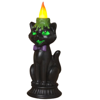 Pre-Order Gerson 13.4" Lighted Magnesium Halloween Figurine w/ Candle & Timer 2807860