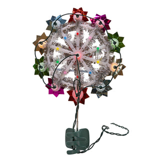 11" UL 11-Light Multicolored Retro Reflector Treetop UL4333