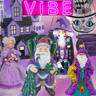 Purple Holiday Decor