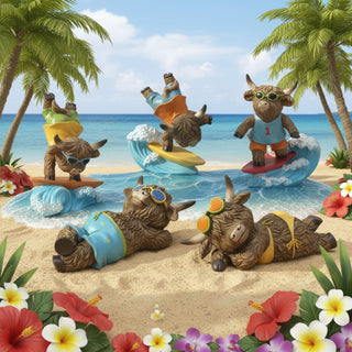 Summer Highland Cows