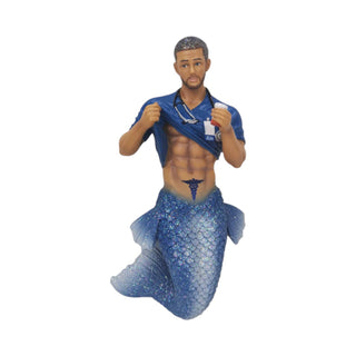 Nurse Six Pack Merman Ornament Figurine 55-55133