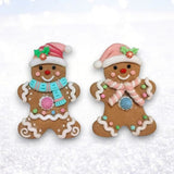 PRE-ORDER December Diamonds Pastel Boy/Girl Gingerbread Ornament Set - Sweet Dreams 05-05504