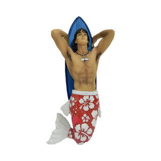 Hung 10 Merman Ornament Figurine 55-55159