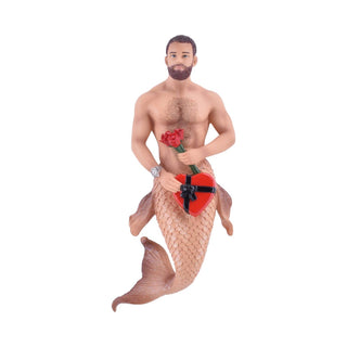 Rosebud Merman Christmas Ornament 55-55434