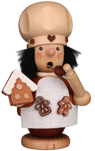 Christian Ulbricht Incense Burner - Gingerbread Baker (Natural) 1-541