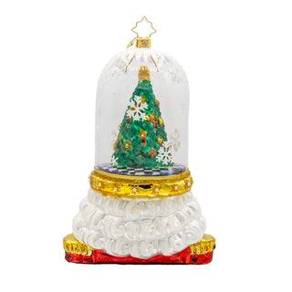 Pre-Order Christopher Radko 6.5" Enchanted Guard Nutcracker Suite Globe Tree Ornament 1022191