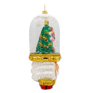 Pre-Order Christopher Radko 6.5" Enchanted Guard Nutcracker Suite Globe Tree Ornament 1022191
