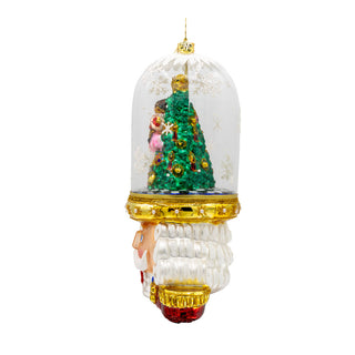 Pre-Order Christopher Radko 6.5" Enchanted Guard Nutcracker Suite Globe Tree Ornament 1022191