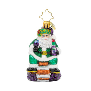 Pre-Order Christopher Radko 4.5" Golden Nobel Guardian Nutcracker Ornament 1022554