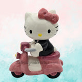 Hello Kitty on Scooter Ceramic Figurine