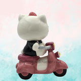 Hello Kitty on Scooter Ceramic Figurine