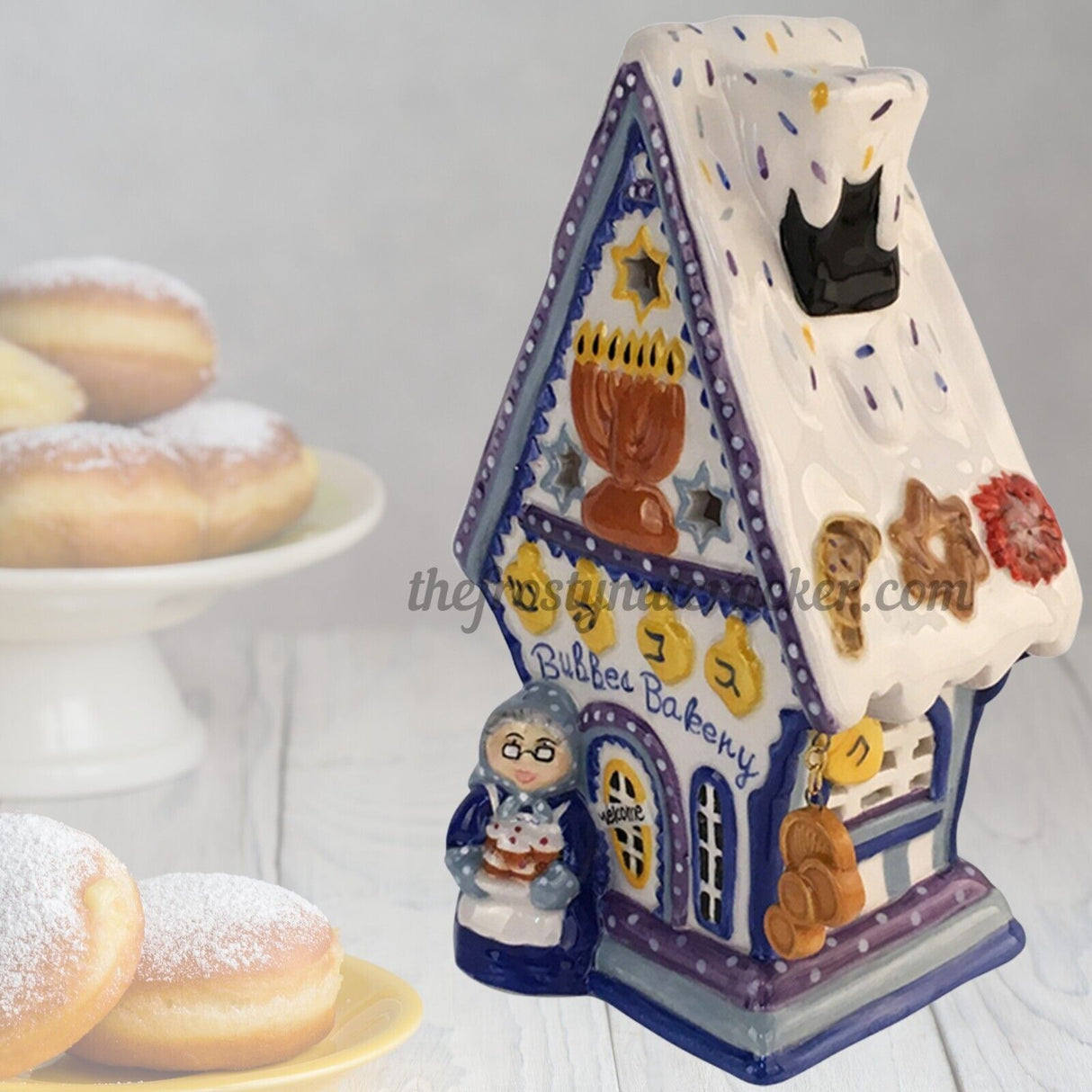 Happy Hanukkah Bakery Candle House