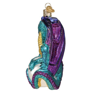 Fantasy Dragon Glass Ornament 12631