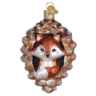 Pre-Order Piney Fox Ornament 12734