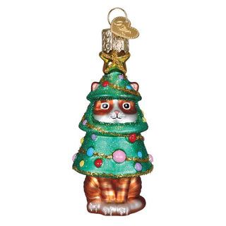 Pre-Order Whimsical Kitty Cat  Meowmas Tree Ornament 12742