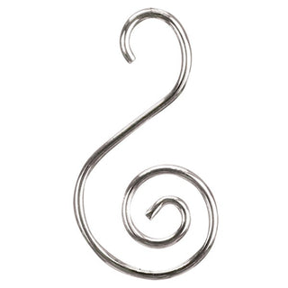 24 Silver S-hooks Ornament 14105