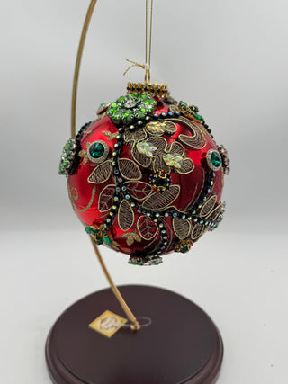 2025 Crown Jewels Ornament, Red 36-54278